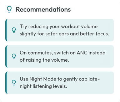 Personalized recommendations