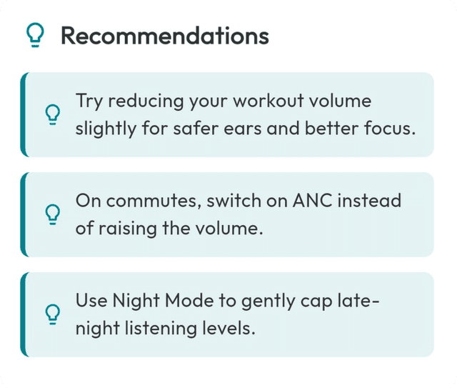 Personalized recommendations